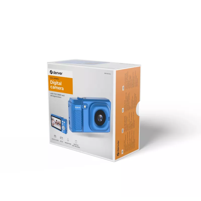 Máquina fotográfica compacta Denver DCA-4818BU 5 MP CMOS 20x20 Pixel Azul