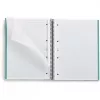 MAUL A613351 Eco Emotions 1 Bloco college A4 quadriculado, menta