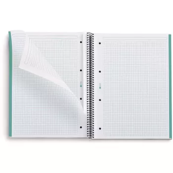 Caderno MAUL A613351 A4 80 folhas verde capa dura