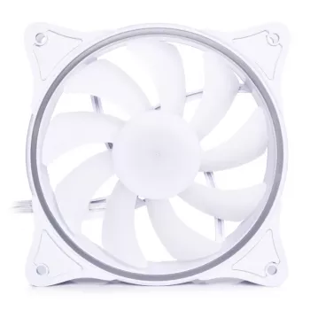 Alphacool Rise Aurora 24850 ventoinha de caixa PWM de 120 mm, 120x120x25 mm, branco