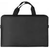 Mala para portátil DEFENDER Lite 39,6 cm (15,6 polegadas) preto/cinzento, poliéster, fecho de correr, pega de transporte, alça removível