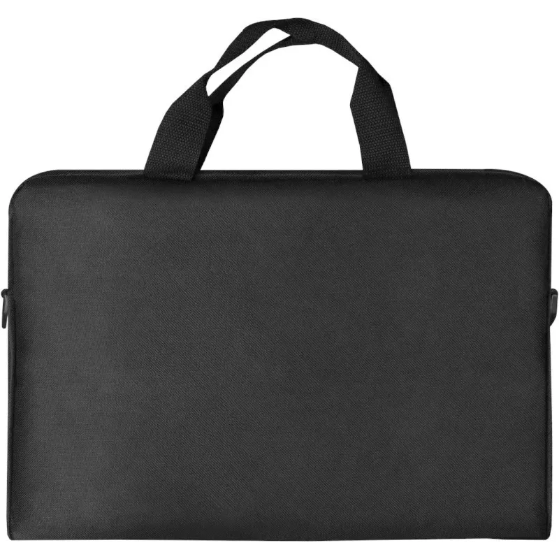 Mala para portátil DEFENDER Lite 39,6 cm (15,6 polegadas) preto/cinzento, poliéster, fecho de correr, pega de transporte, alça removível