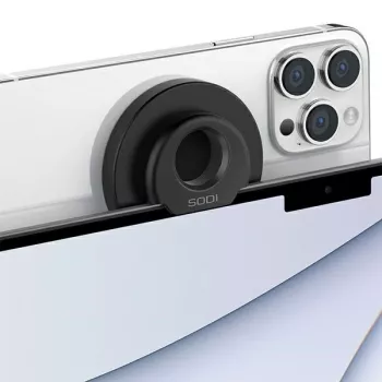 Suporte indutivo para MacBook MagSafe preto