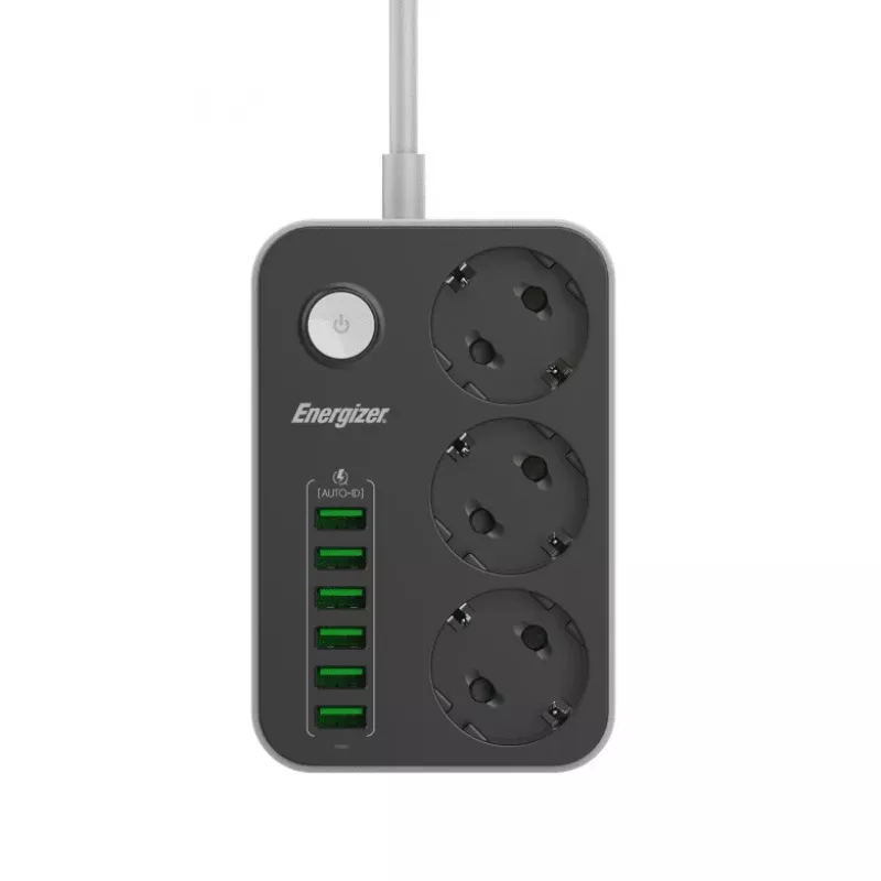 Powerbank portátil Energizer EPB2500W01EU 2500 mAh saída USB carregador compacto