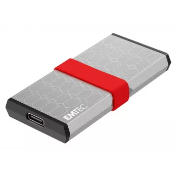 Emtec X205 Mini 1 TB USB Type-C USB 3.2 Gen 2x2 prateado