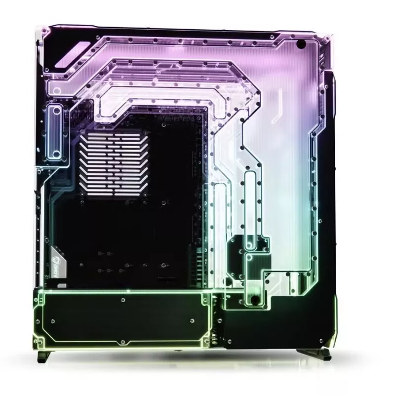 Painel lateral para caixa de PC Singularity Spectre 4 Dual Loop, acrílico transparente