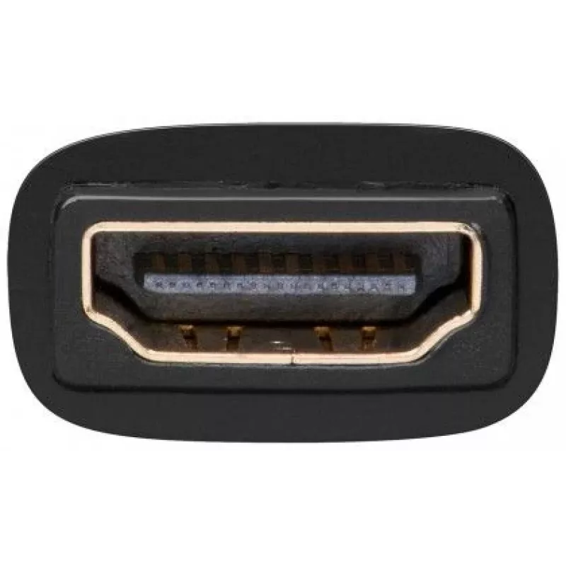 Goobay adaptador HDMI/DVI-D, conector fêmea HDMI standard (Type-A) -> ficha DVI-D (24+1) (68931)