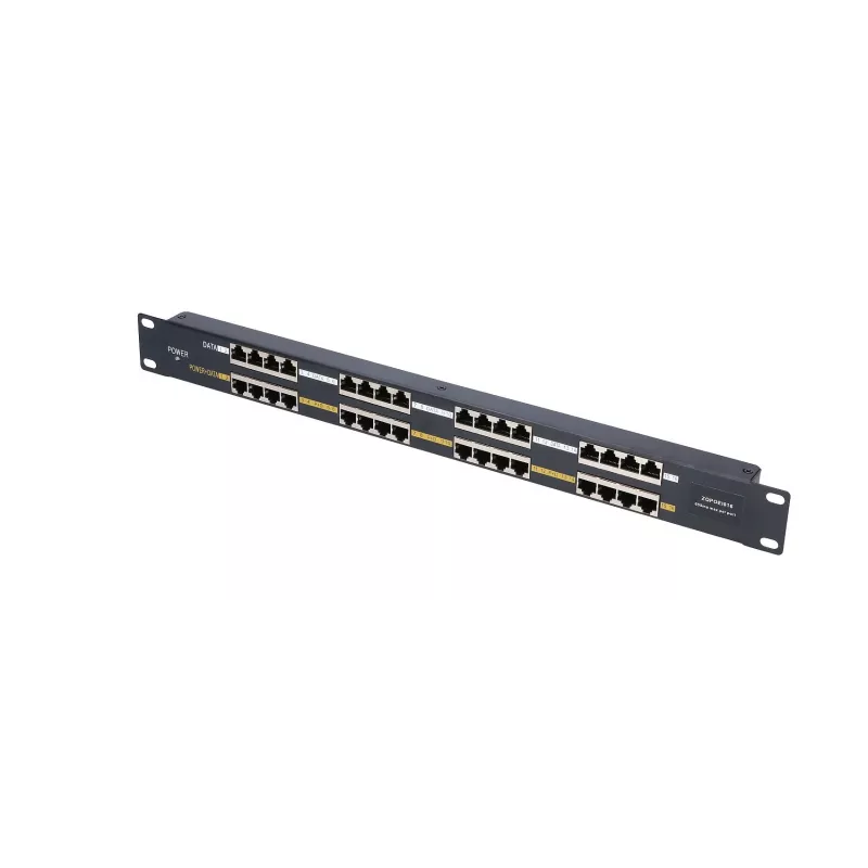 Injetor PoE Extralink 16 portas 16x 100Mb/s RJ45, Rackmount