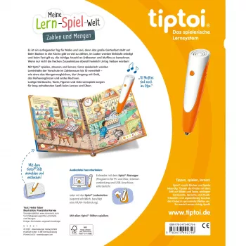 tiptoi Meine Lern-Spiel-Welt: Zahlen und Mengen, livro didático