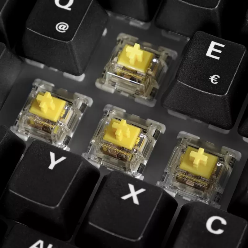 Teclado Sharkoon SGK50 S2 Home USB QWERTZ alemão Wood