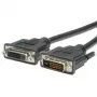 Cabo DVI VALUE para monitor DVI (24+1) Dual Link macho/fêmea 5,0 m