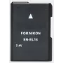 Extra Digital EN-EL14 bateria para Nikon, 7,4V 1500mAh, Li-ion