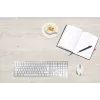 Teclado CHERRY KC 6000 fino universal USB QWERTZ alemão prateado