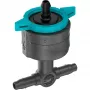 Gotejador de rega Gardena 13314-20 8 l/h preto montagem em linha