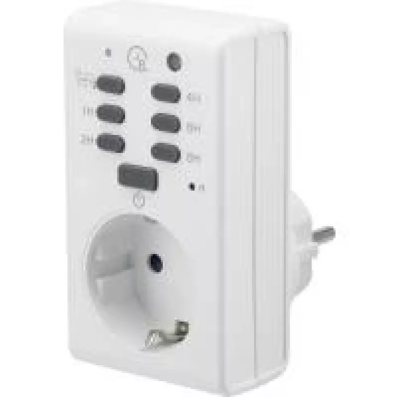 Temporizador analógico Renkforce 1289333 1800 W IP20 com função crepuscular