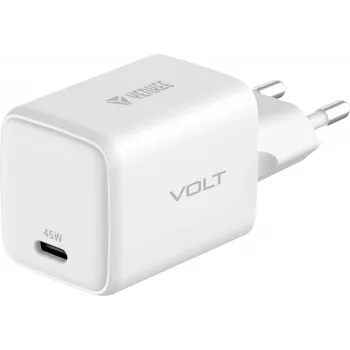 Carregador USB-C YENKEE G45 VOLT 45W Power Delivery 3.0, saída 3A