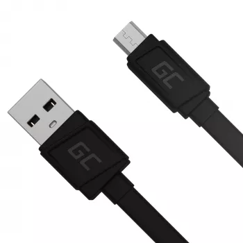 Cabo plano mate - USB-A para Micro-USB