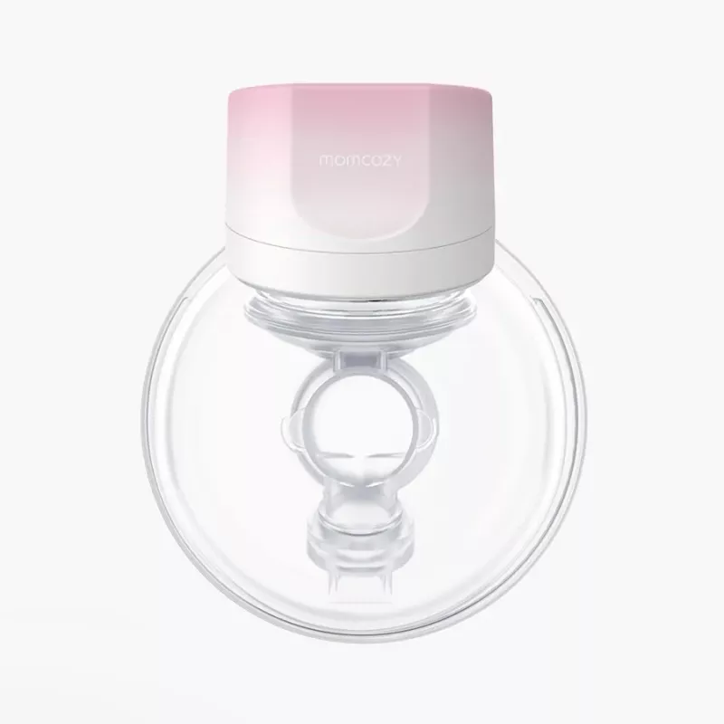 Momcozy S12 Pro bomba de leite elétrica dupla rosa, 180 ml