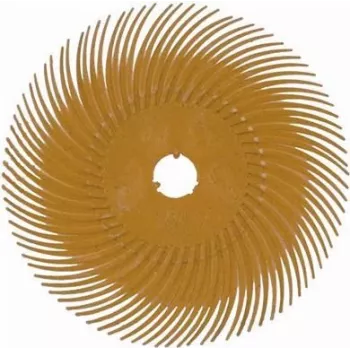 Escova de disco 3M RB-ZB K80 Ø76,2 mm furo 9x1 mm