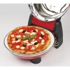 Máquina de pizza G3FERRARI G10032 – 1200 W, superfície de pedra, máx. 400 °C, pizza de 31 cm, temporizador mecânico, vermelho