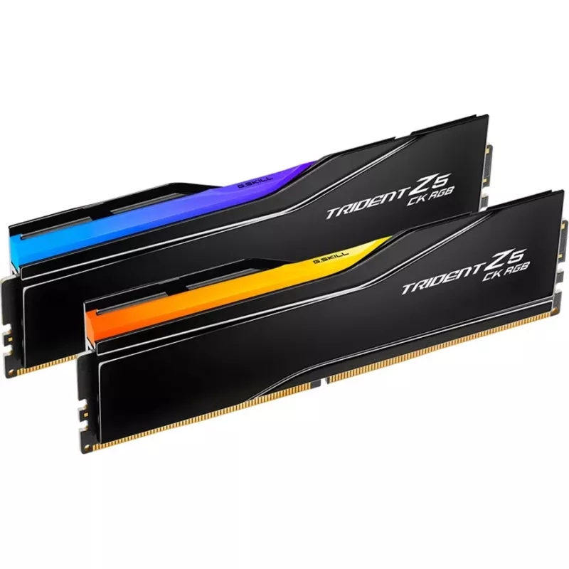G.Skill DIMM 48 GB DDR5-8200 (2x 24 GB) Dual-Kit (preto, F5-8200C4052G24GX2-TZ5CRK, Trident Z5 CK RGB, INTEL XMP, AMD EXPO)