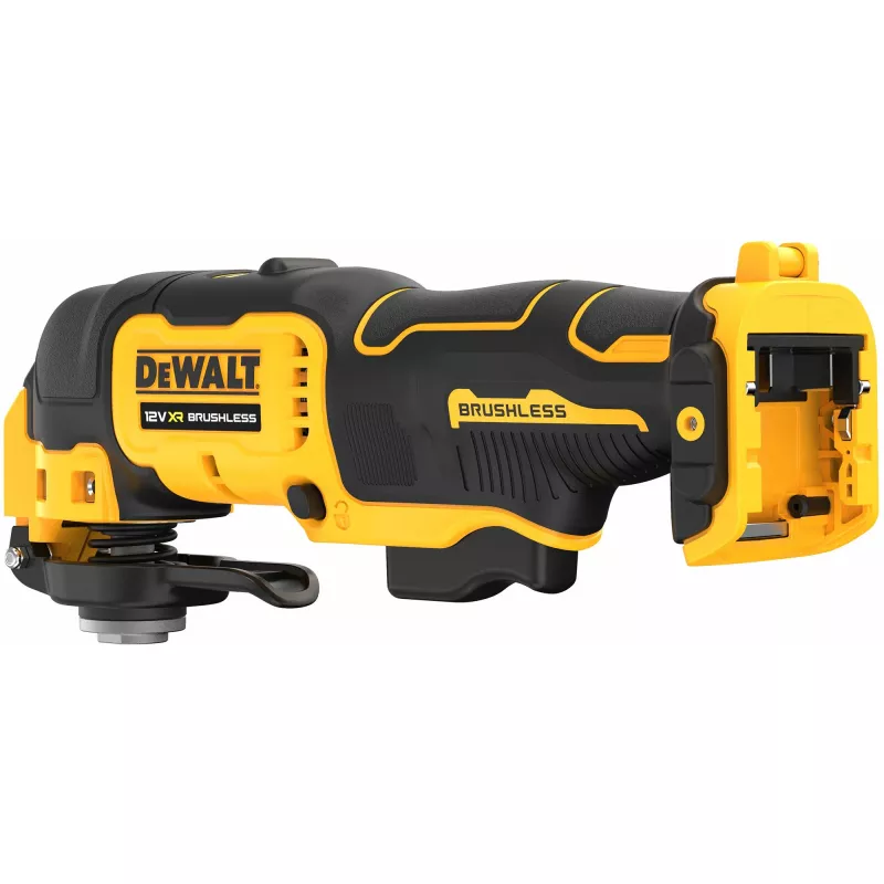 Ferramenta multifunções oscilante DeWalt DCS353NT-XJ, sem escovas, sem fios, 12 W, 840 g, preto/amarelo