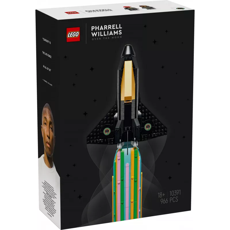 LEGO Icons 10391 Over the Moon com Pharrell Williams