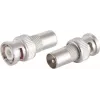 Adaptador de vídeo/áudio BNC ShiverPeaks 98812 — adaptador conector macho BNC para sinais de áudio e vídeo
