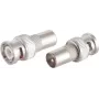 Adaptador de vídeo/áudio BNC ShiverPeaks 98812 — adaptador conector macho BNC para sinais de áudio e vídeo