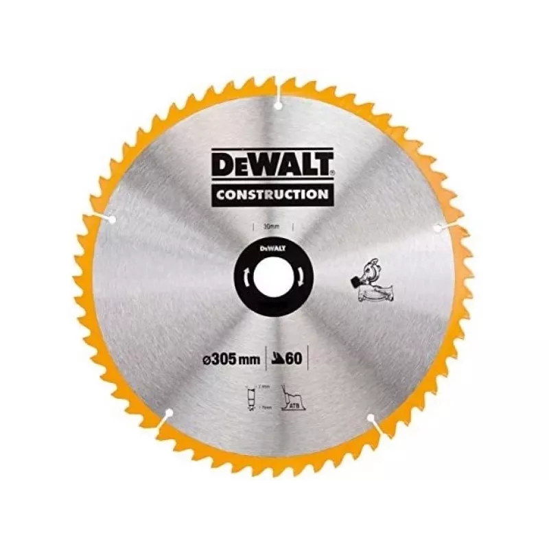 Lâmina de serra circular DeWALT DT1960-QZ