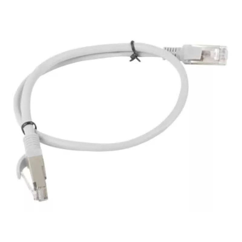 Cabo de rede Lanberg PCU6-10CC-0050-S RJ-45 Cat6 0,5 m Cinzento