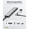Goobay hub USB slim de 4 portas USB-C macho 5 Gbit/s - -ficha> 4x -tomada (76564)
