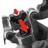 Yato PEX-AL-PEX alicate de cravar manual com conjunto de 8 mandíbulas