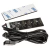 Placa hub USB Kolink USB 2.0 com cabo USB e Molex de 60cm