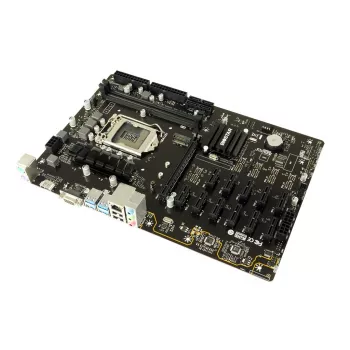 Placa-mãe BIOSTAR TB360-BTC PRO 2.0 ATX Intel B360, LGA 1151, 2x DIMM DDR4 até 32GB, 11x PCIe x1 + 1x PCIe x16, M.2, SATA III, USB-A