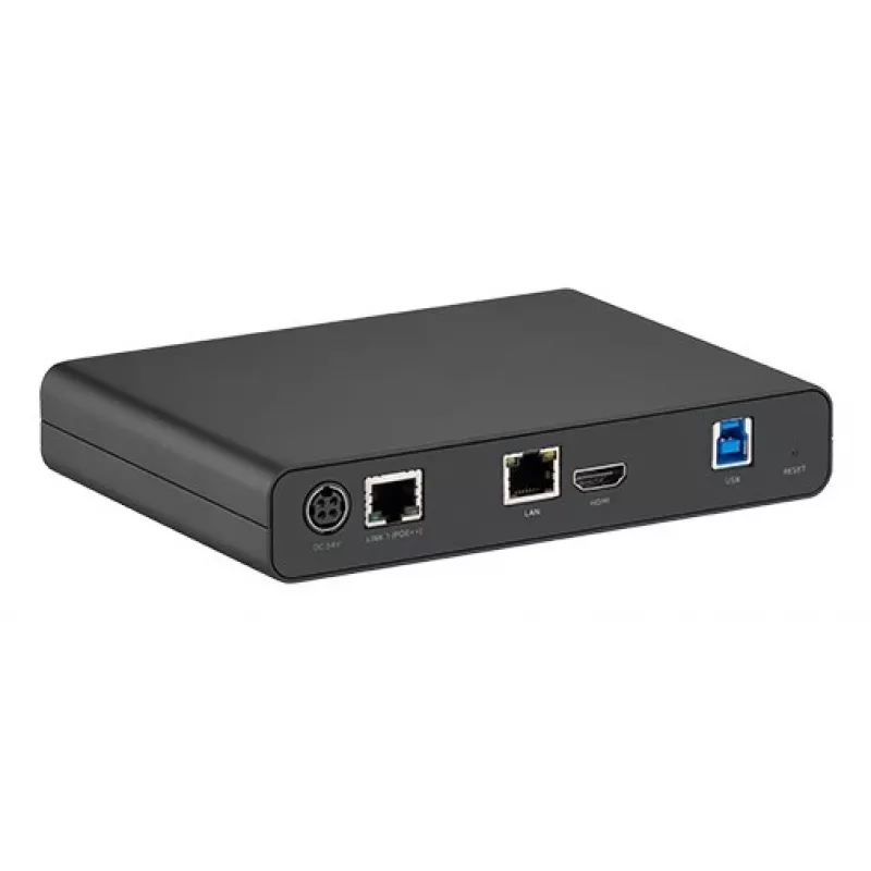 Transmissor AV AVer UE1 preto Cat5e Cat6 Cat7 100 m