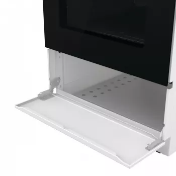 Fogão a gás independente com forno Gorenje GG5A10WFFM — placa de 4 bicos, forno de 70 l, superfície esmaltada, branco