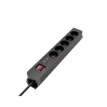 Proteção contra sobretensão TB Energy x5, 1,5 m – régua de 5 tomadas com proteção contra sobretensão