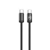 Cabo USB-C Tellur TLL155791, 1 m, 3A, preto