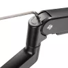 Suporte de secretária universal para monitor Ergo Office, mola a gás 17-35 15kg, VESA 75x75 / 100x100, ER-445