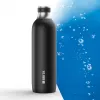 Garrafa de carbonatação BRITA 650 ml, aço inoxidável, preta, apta para máquina de lavar loiça