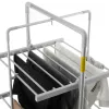 Estendal elétrico dobrável Adler AD 7829 — 300 W, 148×52×90 cm, branco, autónomo