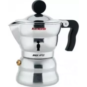 Cafeteira de fogão Alessi Moka 1 chávena AAM33/1 (AAM33/1)