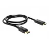 Cabo DisplayPort/HDMI DeLOCK 82586 1 m preto