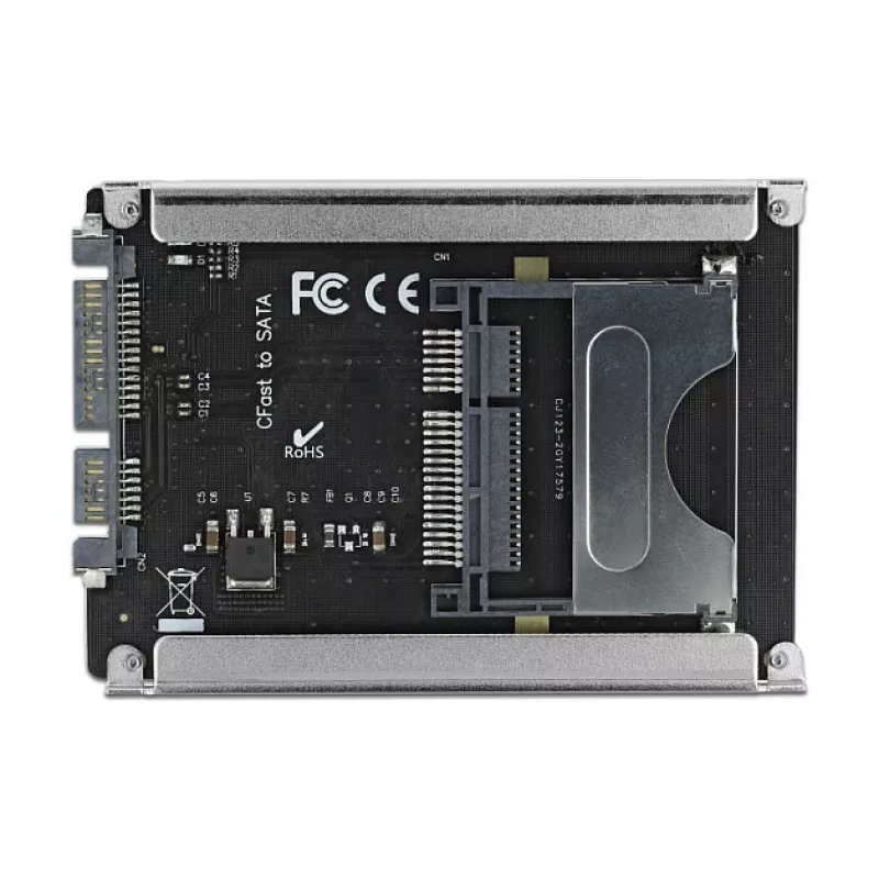Leitor de cartões DeLOCK 91753 SATA interno cinzento