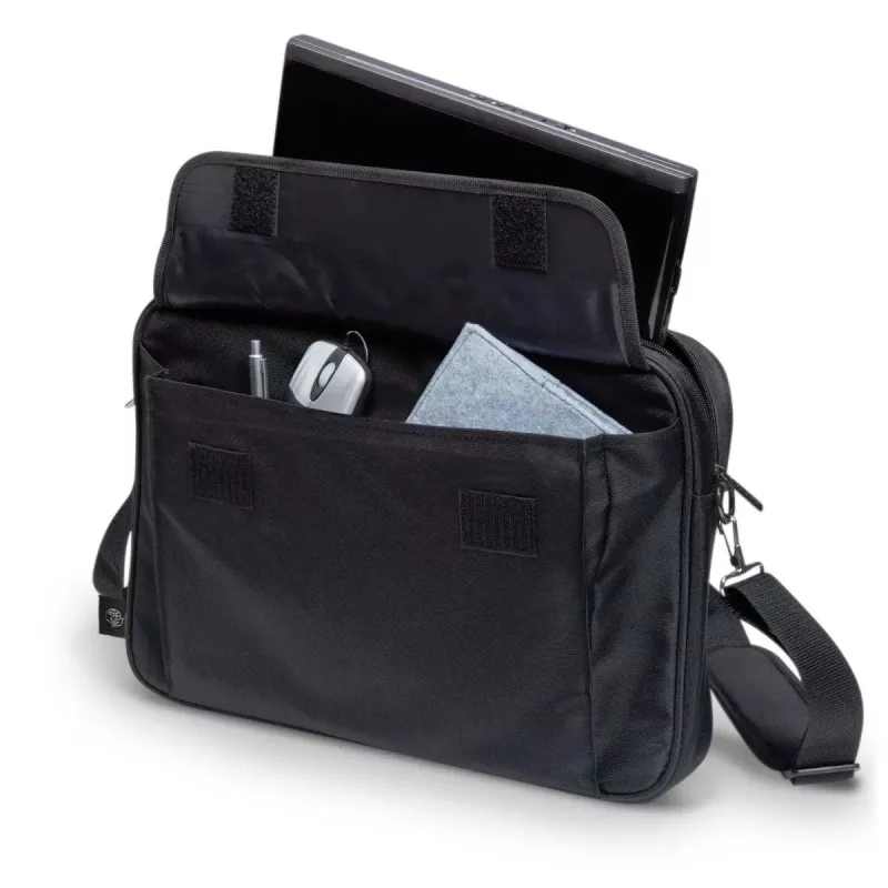 Bolsa Toploader DICOTA D30805-RPET 40,6 cm 16 polegadas Preto
