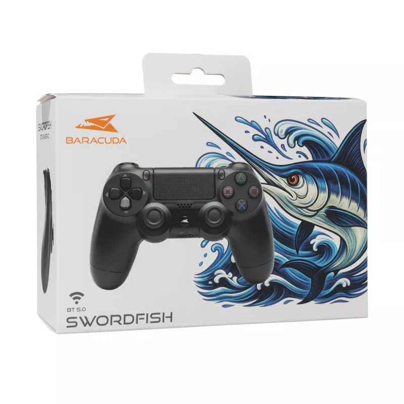 Comando de jogos Baracuda BGP-021 Swordfish — comando com fios para PC e consolas