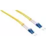 Logilink - cabo de rede - LC monomodo (M) para LC monomodo (M) - 7,5 m - fibra ótica - duplex - 9/125 micrómetros - OS1/OS2 - isento de halogéneos - amarelo (FP0LC07)