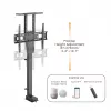 Suporte de chão Maclean MC-866T para TV com elevação elétrica motorizada inteligente TUYA app móvel Alexa Google Home 37''-80'' 60kg armário VESA (ficha UE)