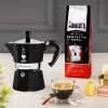Cafeteira Moka Bialetti Moka Express preto